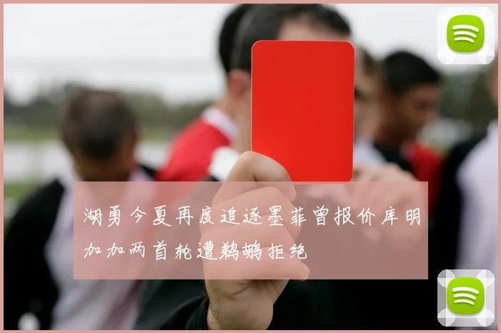 湖勇今夏再度追逐墨菲曾报价库明加加两首轮遭鹈鹕拒绝